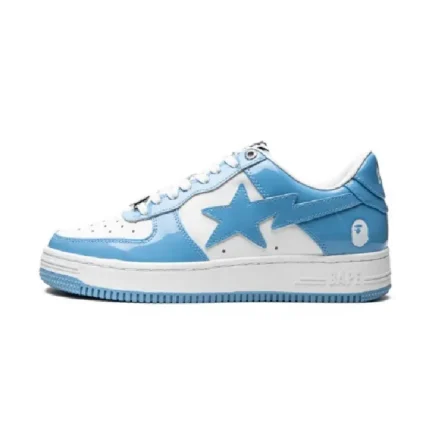 A BATHING APE® Mens BAPE STA LOW M2 IT Blue (5)