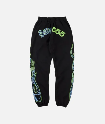 Black Sp5der Sweatpants 2.webp