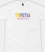 Camiseta Trapstar Its A Secret Paint Pattern Blanco 1.webp