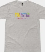 Camiseta Trapstar Its A Secret Paint Pattern Gris 1.webp