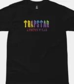 Camiseta Trapstar Its A Secret Paint Pattern Negra 1.webp