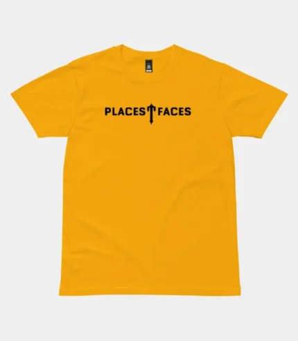 Camiseta Trapstar Places T Faces Amarillo 2.webp