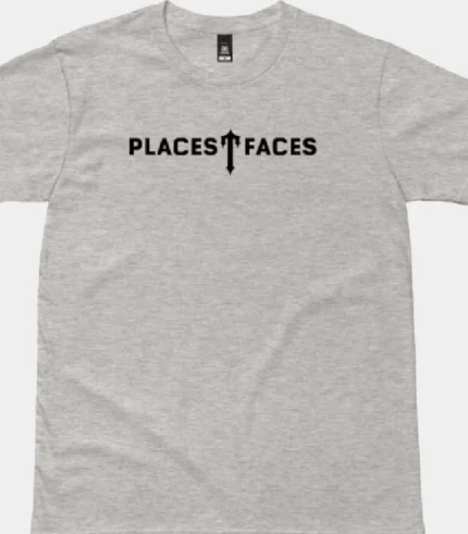Camiseta Trapstar Places T Faces Gris 1.webp