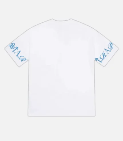 Camiseta Trapstar Script Blanco Azul 1.webp