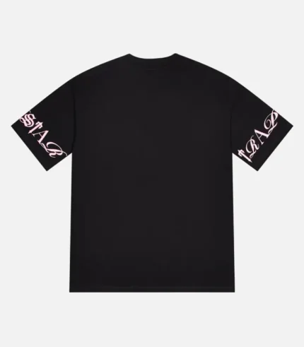 Camiseta Trapstar Script Negro Rosa 1.webp