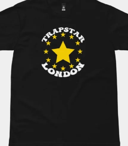 Camiseta Trapstar Stars London Negra 1.webp