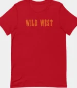 Camiseta Trapstar Wild West Rojo 1.webp