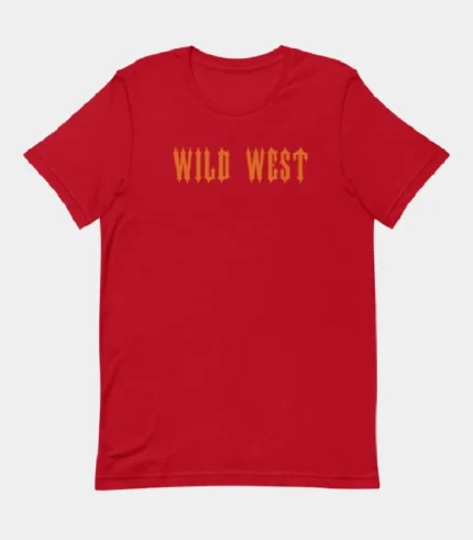 Camiseta Trapstar Wild West Rojo 2.webp