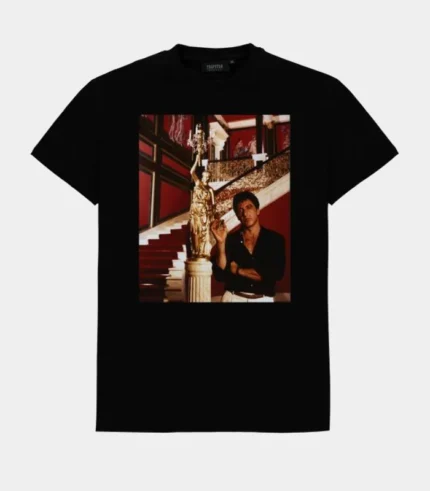 Camiseta Trapstar X Scarface El Mundo Es Tuyo Negro 2.webp