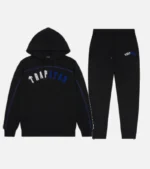 Chandal Con Capucha Trapstar Irongate Arch Chenille Negro 3.webp