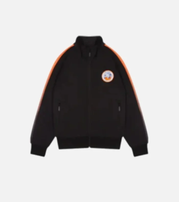 Chandal Con Cremallera Trapstar NegroNaranja 2.webp