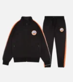 Chandal Con Cremallera Trapstar NegroNaranja 3.webp
