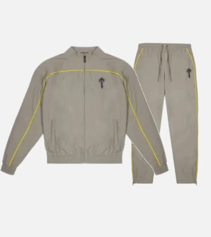 Chandal Irongate T Shellsuit Trapstar GrisAmarillo 3.webp