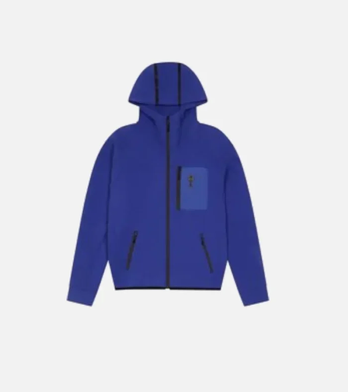 Chandal Trapstar Irongate T Fleece Con Cremallera Azul 6.webp