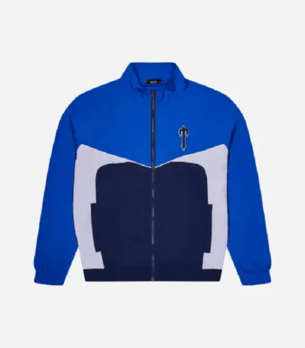 Chandal Trapstar Irongate T Panel Shell Azul Deslumbrante 2.webp