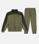 Chandal Trapstar Irongate T Shellsuit OlivaGris 3.webp