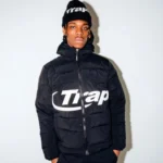 Chaqueta Con Capucha Trapstar Hyperdrive Negra 1.webp