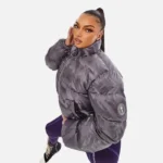 Chaqueta Trapstar Jacquard Mujer Gris 1.webp