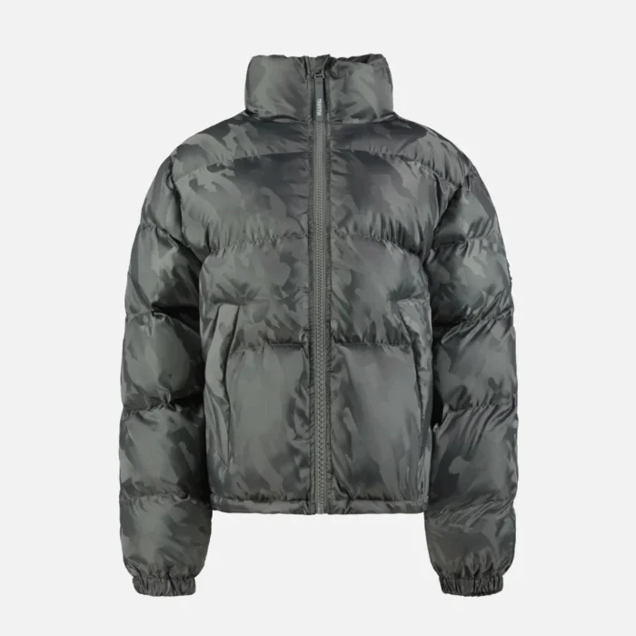 Chaqueta Trapstar Jacquard Mujer Gris 3.webp
