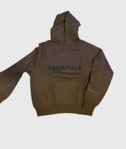 Essentials Hoodie in Brown 2.webp