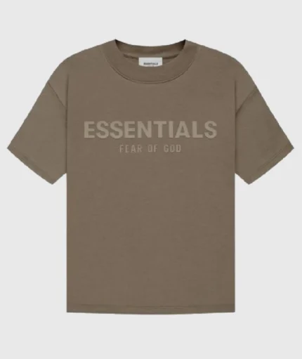 Fear of God Essentials T Shirt Brown 1.webp