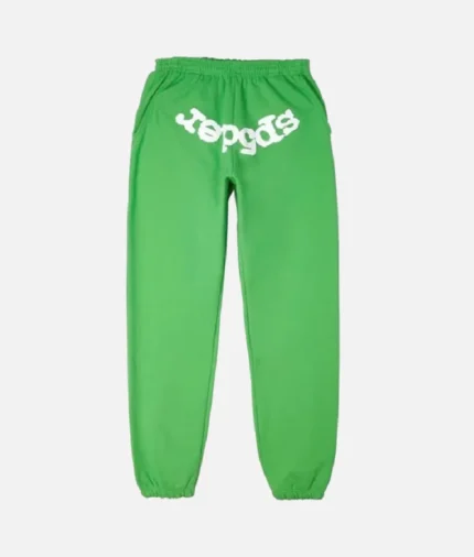 Green Sp5der Sweatpants 2.webp