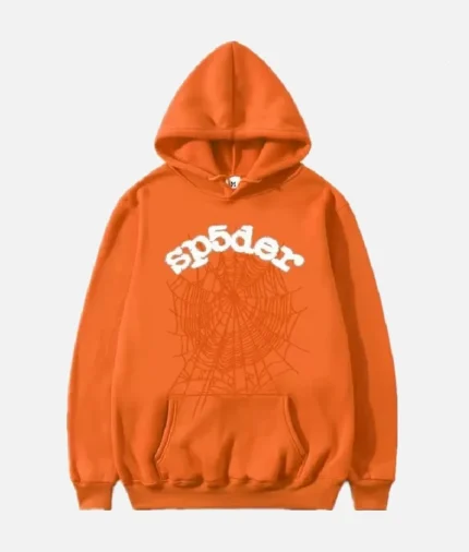 Orange Sp5der Hoodie 3.webp