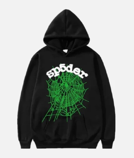 Sp5der Hoodie Black 1.webp