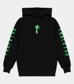 Sudadera Dave Trapstar NegroVerde 2.webp