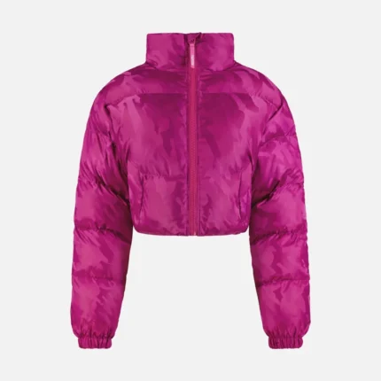 Trapstar Chaqueta Acolchada De Jacquard En T Recortada Para Mujer 1.webp