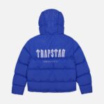 Trapstar Decoded Hooded Puffer Jacket Blue 1.jpg