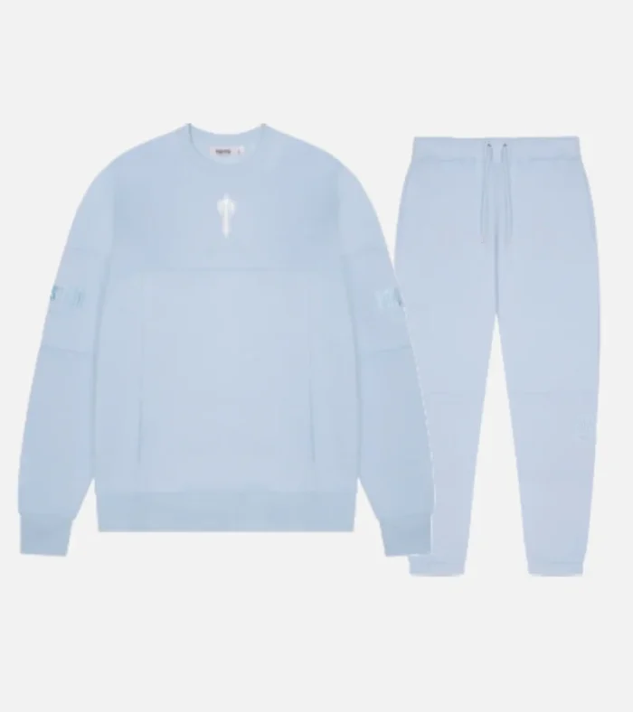 Trapstar Irongate T Chandal Con Cuello Redondo Azul Hielo 3.webp