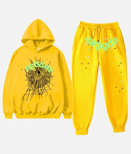 Yellow Sp5der Tracksuit.webp